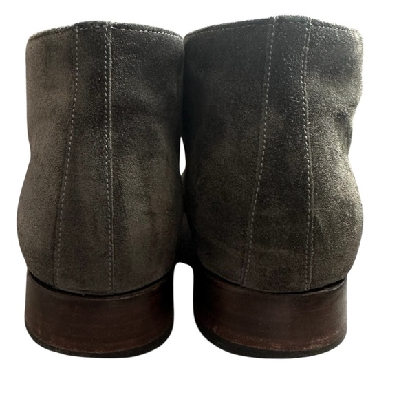 FRYE CHARCOAL SUEDE WESTON CHUKKA BOOTS SIZE 12 main image 14